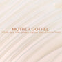 Mother Gothel ColourPop Liquid Highlighter swatched in glossy, sweeping strokes, showing a white opal base that shifts to a golden copper duochrome with fine shimmer; close-up texture view for shade selection.