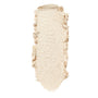 ColourPop Stole the Show Super Shock Highlighter swatch, a shimmery icy champagne shade, shown as a single creamy swipe with textured edges on a white background.